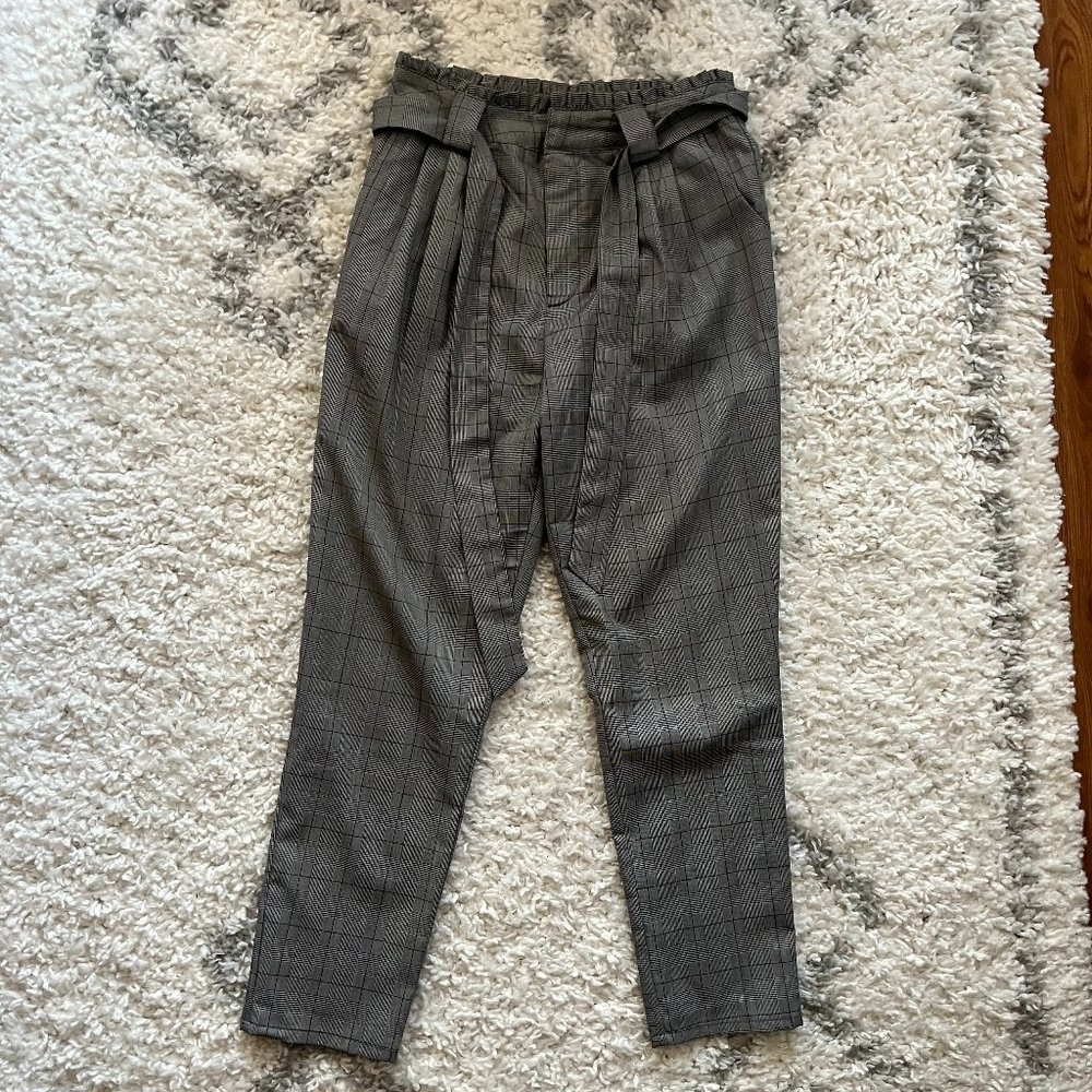 Forever21 Women's Gray Dress Pants w/ belt Size S